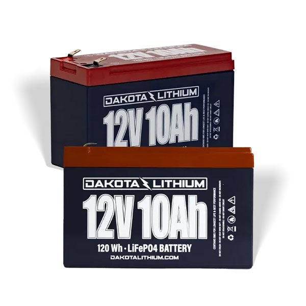 Dakota Lithium 12V 10AH Battery Twin Pack