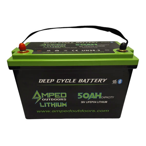 Amped Outdoors 36V 50Ah LiFePO4 Lithium Battery