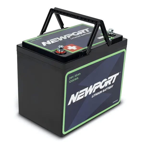 Newport 24V 50AH Lithium Battery With Charger