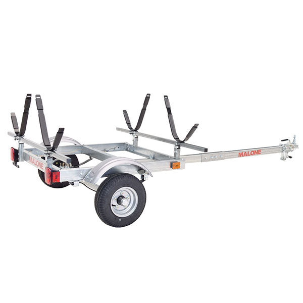 Malone EcoLight 2 Boat J-Rack Kayak Trailer Package
