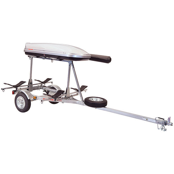 Malone MicroSport LowBed 2 Kayak w/ 2nd Tier Trailer Package