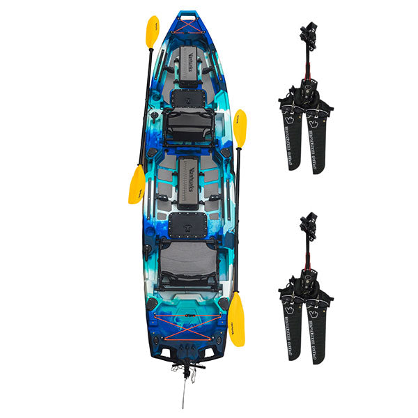 Vanhunks Sauger Fin Drive Fishing Kayak