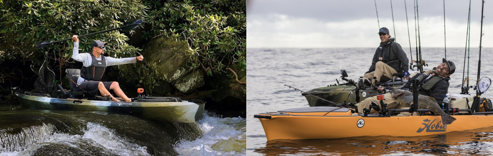 Fishing Kayak Hull Guide: 3 Best Kayaks for Rivers, Lakes & Open Water —  Eco Fishing Shop