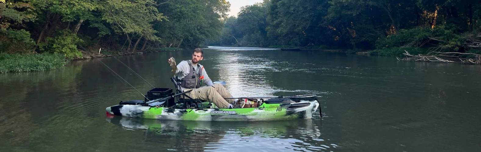 10 Tips for Kayak Fishing on a River with Garrett Reid
