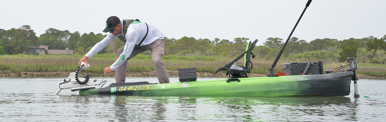 Installing an Electric Motor on Your NuCanoe Fishing Kayak