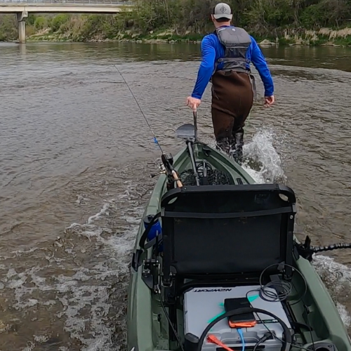 How to Stay Safe Kayak Fishing Upriver With a Motor