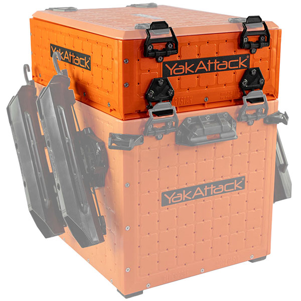 best tackle boxes for a blackpak YakAttack - ShortStak Upgrade Kit for 13x16 BlackPak Pro