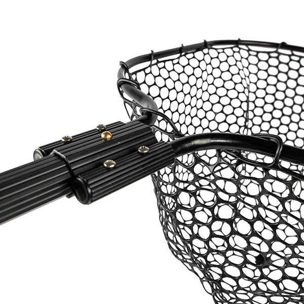 YakAttack 16” x 19” Landing Net w/ 35.5” Long Telescoping Handle and Rubber Netting