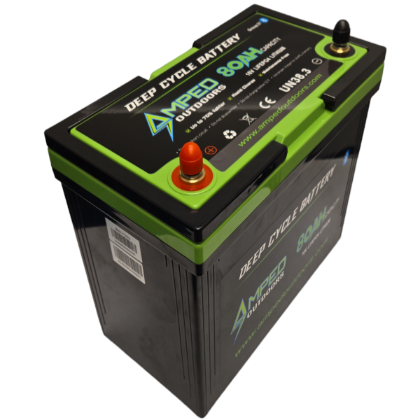 Amped Outdoors 16V 80Ah LiFePO4 Lithium Battery