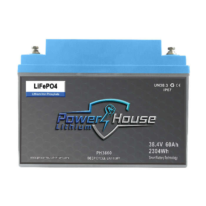PowerHouse Lithium 36V 60Ah Deep Cycle Battery