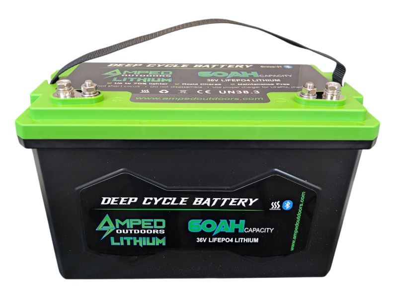 Amped Outdoors 36V 60Ah LiFePO4 Lithium Battery