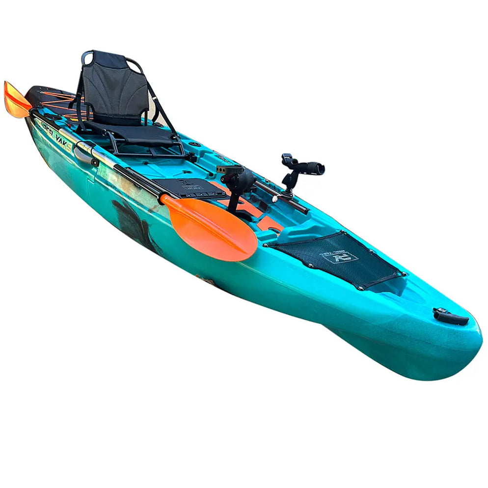 ReelYaks 10.8ft Rapido Modular Propeller Drive Pedal Fishing Kayak | 4 ...