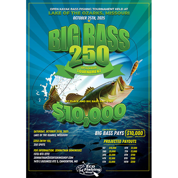 Big Bass 250 at Lake of the Ozarks - October 25th, 2025 — Eco