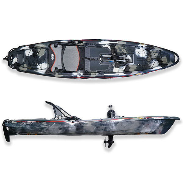 3 Waters Big Fish 120 Pedal Drive Fishing Kayak — Eco Fishing Shop
