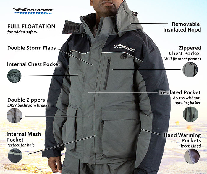 Ice fishing parka best sale