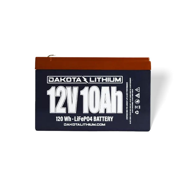 Dakota Lithium 12V 10AH Battery Twin Pack