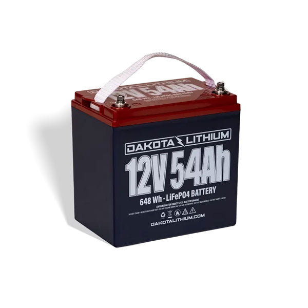 Dakota Lithium 12V 54AH Deep Cycle LiFePO4 Battery