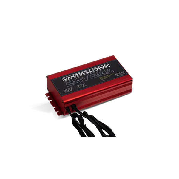 Dakota Lithium Ultra Fast 24V 20A Waterproof LiFePO4 Onboard Battery Charger