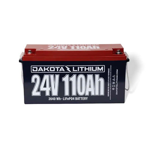 Dakota Lithium 24V 110AH Deep Cycle LiFePO4 Battery