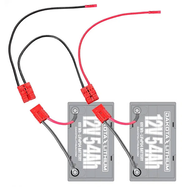 Dakota Lithium 24V 60AH Deep Cycle Marine Trolling Motor Battery Set