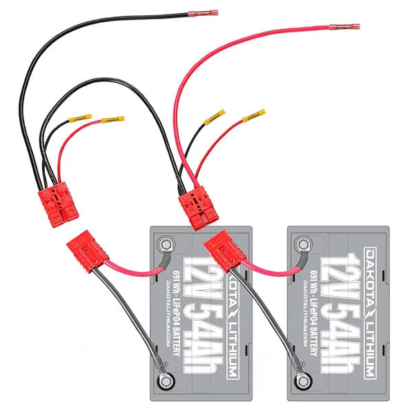 Dakota Lithium 24V 60AH Deep Cycle Marine Trolling Motor Battery Set