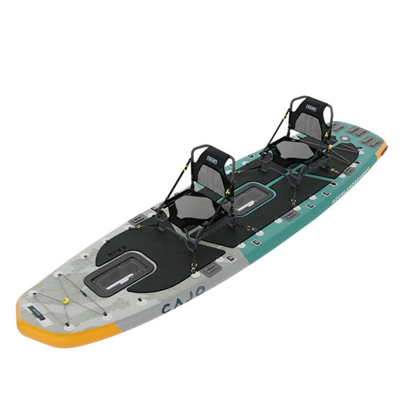 CAJO Highlander 140T AirTrek Tandem PDL Fishing Kayak