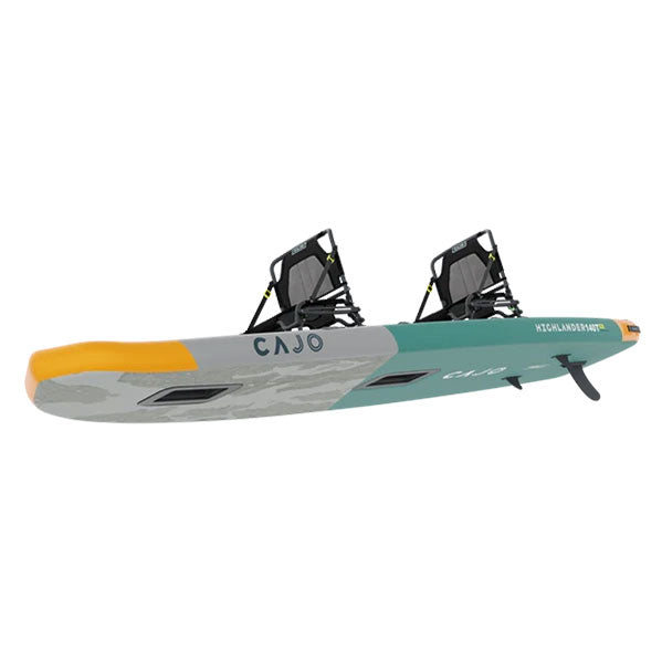 CAJO Highlander 140T AirTrek Tandem PDL Fishing Kayak