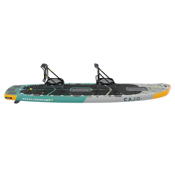 CAJO Highlander 140T AirTrek Tandem PDL Fishing Kayak