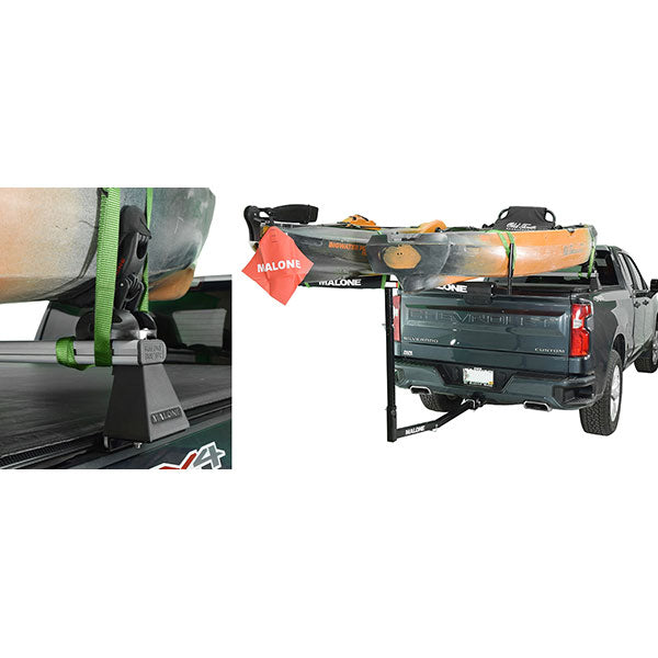 Malone Axis™ DLX / CrossBed™ Two Kayak Angler Bundle w/ Saddles and Tonneau Adapters