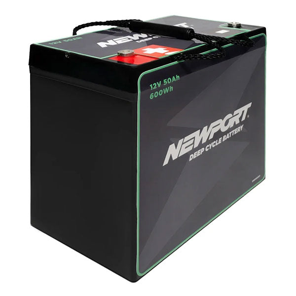 Newport 12V 50Ah Deep Cycle Marine Battery