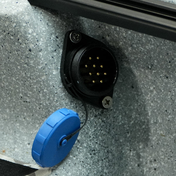 Yak Power Panel Mount and Dual Plug Jumper Harness