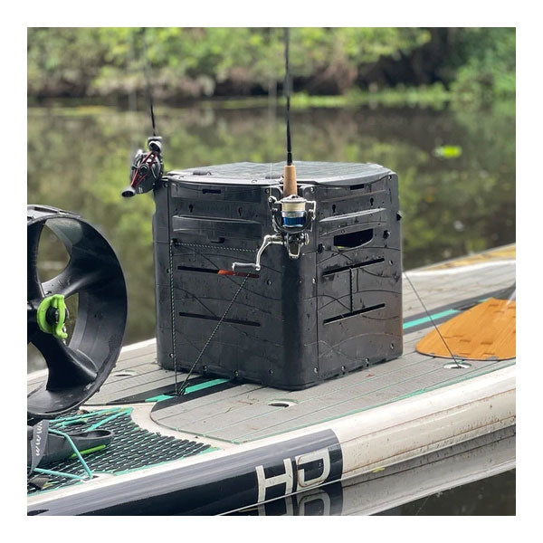 Paddle Board Milk Crate Fishing Rod Holder Railblaza Gear Hub