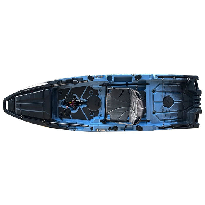ReelYak 10ft Recon Modular Fin Drive Pedal Fishing Kayak | 430lbs Capacity | 2 Piece