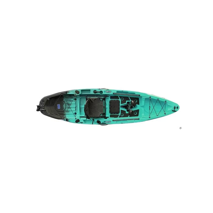 ReelYaks 10.8ft Rapido Modular Propeller Drive Pedal Fishing Kayak | 440lbs Capacity | 2 Piece