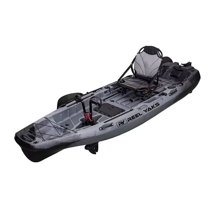 ReelYaks 10ft Radar Modular Fin Drive Pedal Fishing Kayak | 430lbs Capacity | 2 Piece