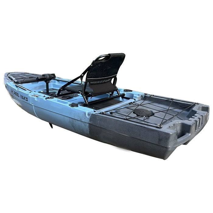 ReelYaks 10ft Recon Modular Prop Drive Pedal Fishing Kayak | 430lbs Capacity | 2 Piece