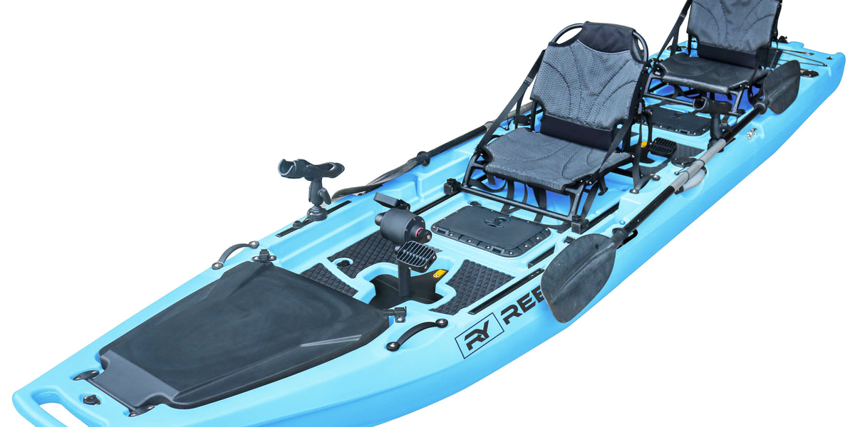 Rocket 13.8ft Tandem Prop Drive | Modular Kayak | Reel Yaks Hornet / in 1 Rocket 13.8ft Tandem Prop Drive | Modular Kayak | Reel Yaks Hornet / in 1