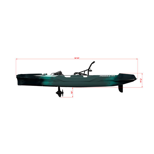 VoyaX Mossa 128 Fishing Kayak
