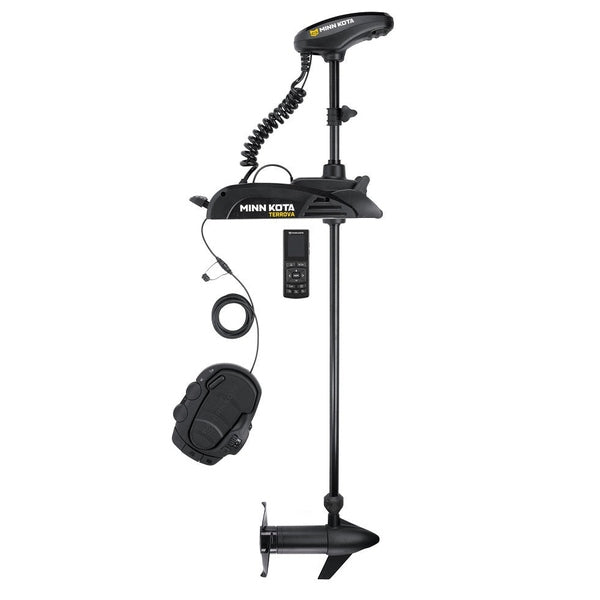 minn kota terrova compatible fish finders Kayak Riptide 55/MR 12V - 55lb The electric motor Minn Kota Riptide Terrova 55 BT is a standout piece of equipment for boating enthusiasts Terrova fish finder. : r/MinnKota