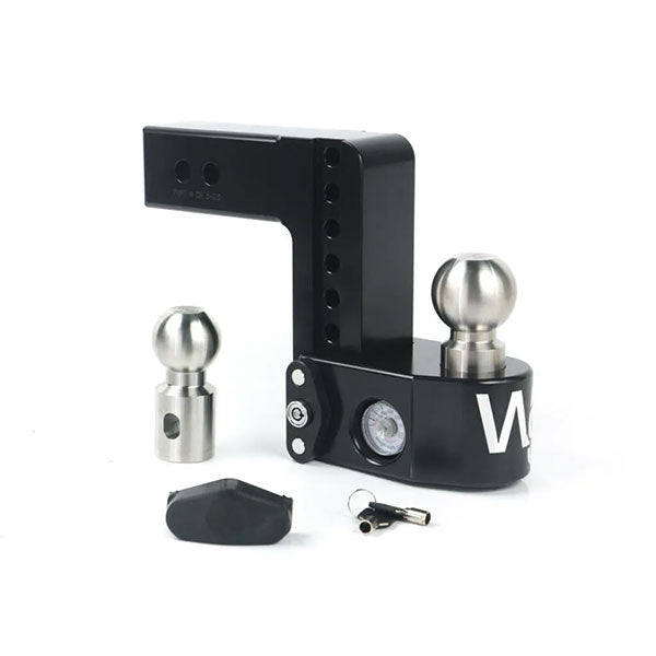 Weigh Safe Cerakote Black Drop Hitch (Aluminum)