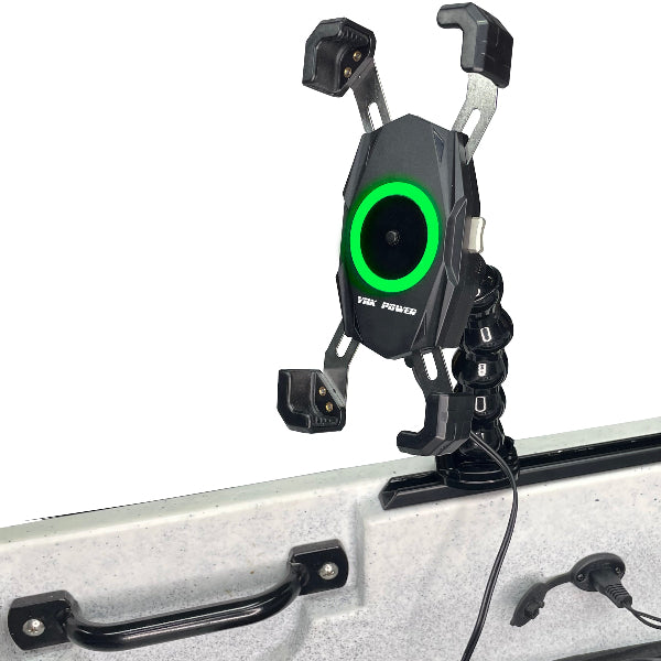 Yak Power 12 Volt Mobile Phone Wireless Fast Charger (15W)