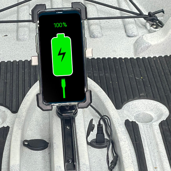 Yak Power 12 Volt Mobile Phone Wireless Fast Charger (15W)