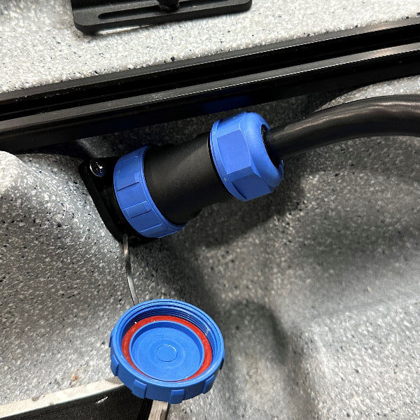 Yak Power Panel Mount and Dual Plug Jumper Harness
