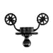 YakAttack RotoGrip Phone Holder w/ 1" Screwball Track Mount
