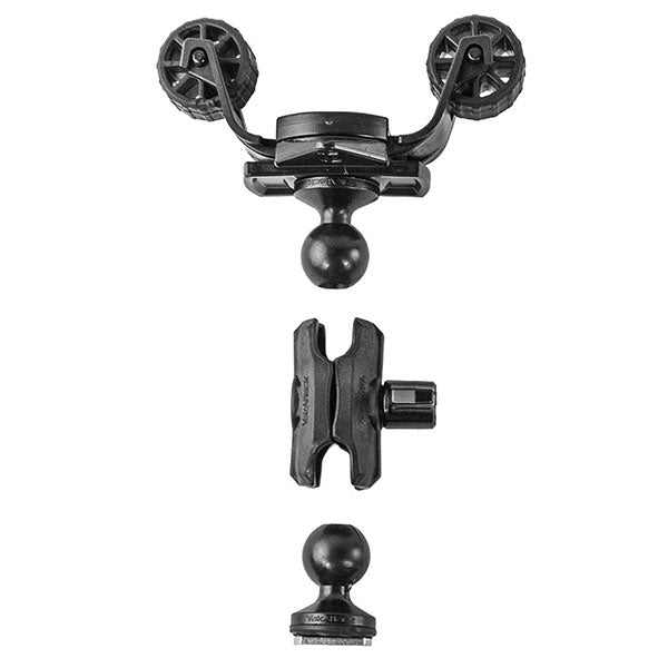YakAttack RotoGrip Phone Holder w/ 1" Screwball Track Mount
