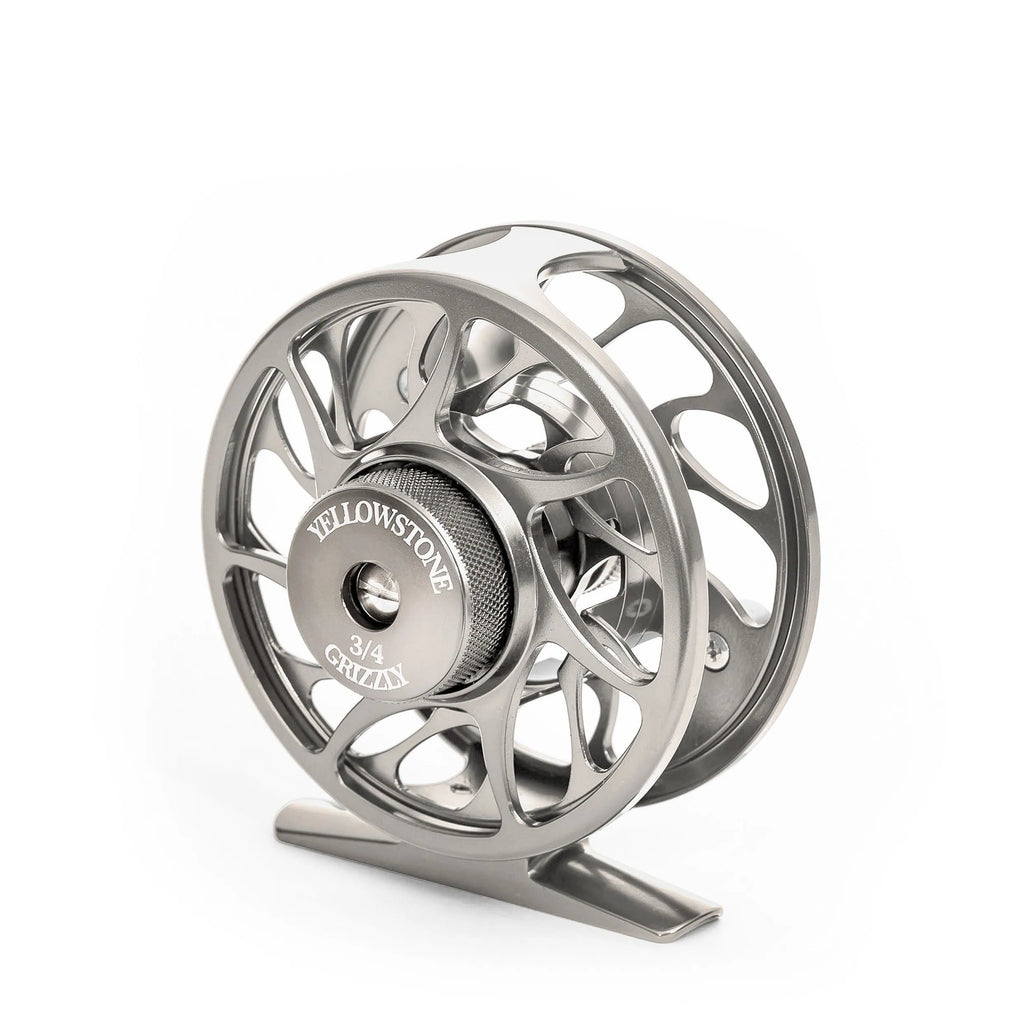 grizzly tobacco fishing reel Jackson Hole Fly Company Yellowstone Grizzly Fly Reel