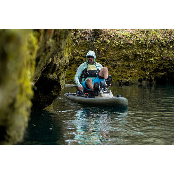 pedal fish sup air 11 FeelFree AirShip Pedal Fishing SUP/Kayak — Eco Fishing Shop
