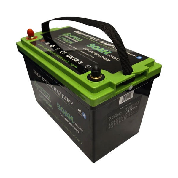 Amped Outdoors 24V 80Ah LiFePO4 Lithium Battery