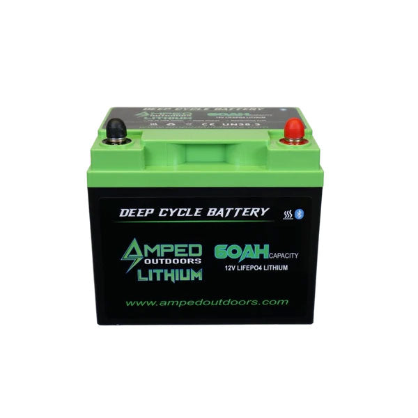 Amped Outdoors 12V 60AH LiFePO4 Lithium Battery