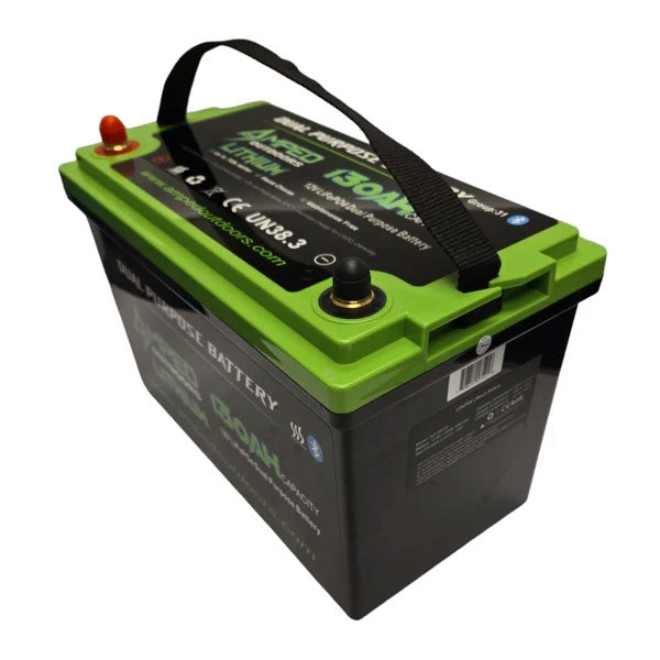 Amped Outdoors 12.8V 130Ah Lithium Battery